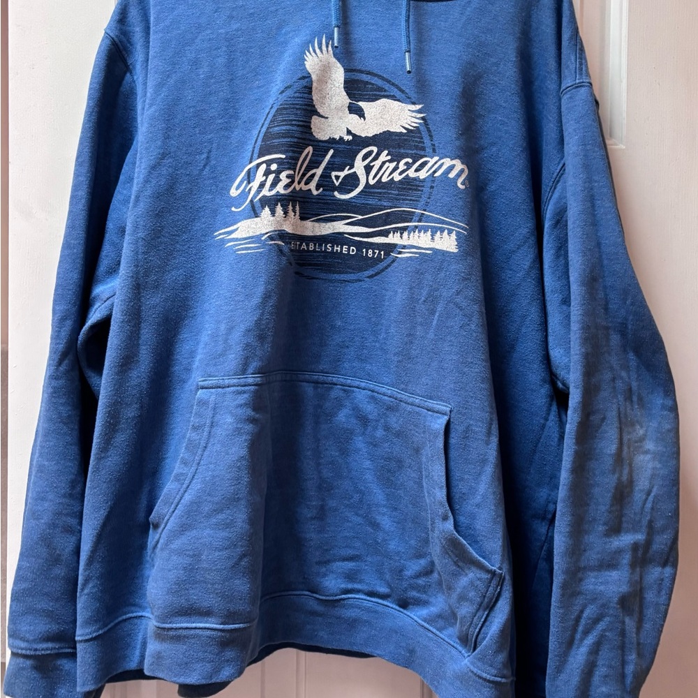 Field & Stream Classic Blue Hoodie
